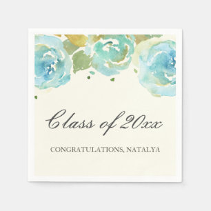 Guardanapo De Papel Lavish Florals Festa de formatura Napkins
