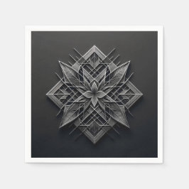 Guardanapo De Papel Layered Filigree Bloom