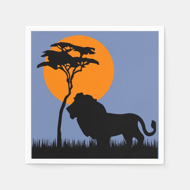 Guardanapo De Papel Leão (Frente)