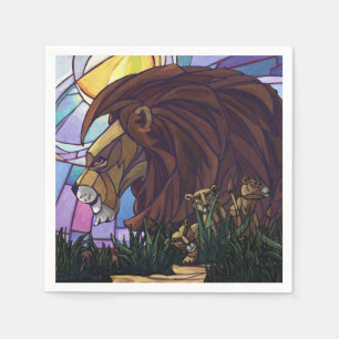 Guardanapo De Papel Leão Rei e Cubs