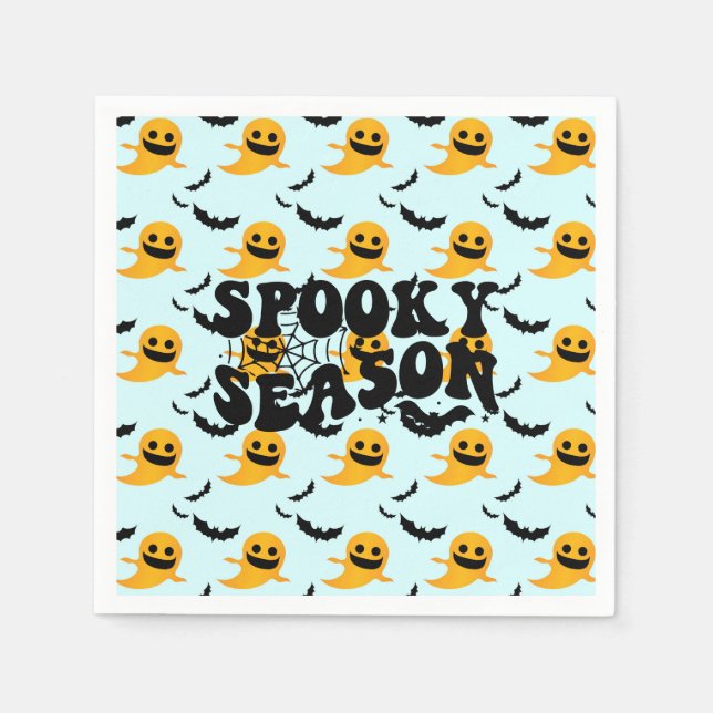 Guardanapo De Papel Legal Crianças Assombradas Fantasmas (Frente)