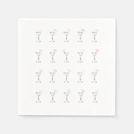 Guardanapo De Papel Legal Trendy Martini