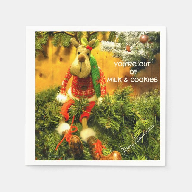 Guardanapo De Papel "Leite e Cooktail" (Frente)