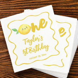 Guardanapo De Papel Lemon Birthday