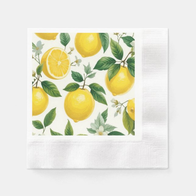 Guardanapo De Papel Lemon Bliss (Frente)