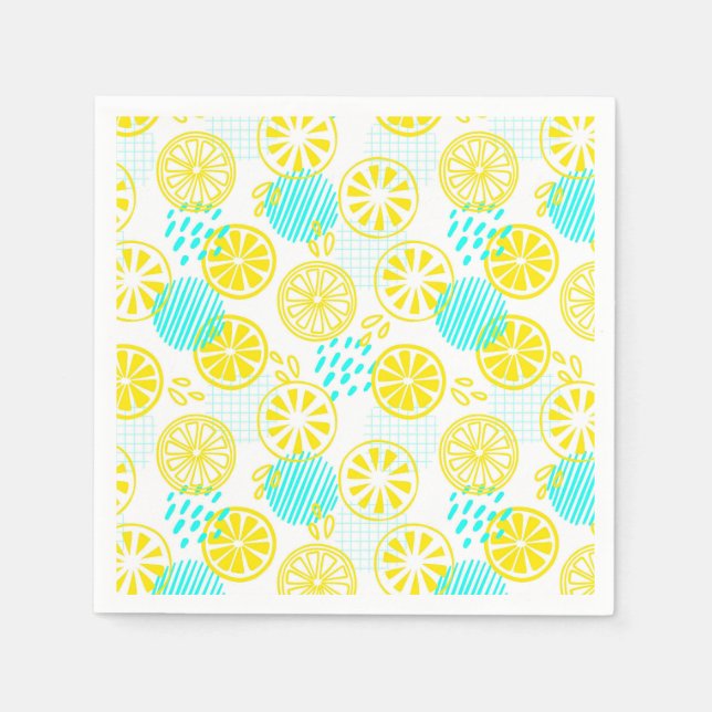 Guardanapo De Papel Lemons Napkins (Frente)