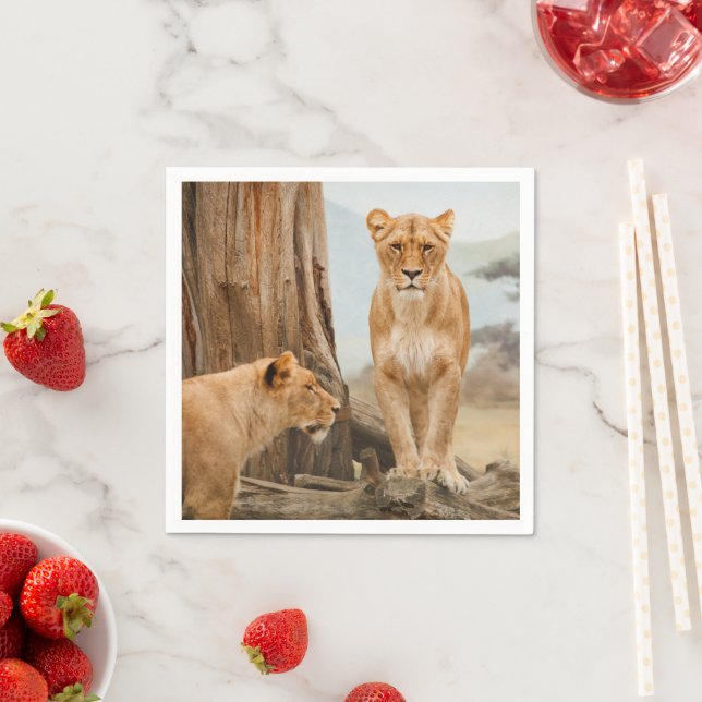 Guardanapo De Papel Leões (Insitu)