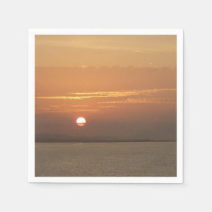 Guardanapo De Papel Levantamento do sol sobre Aruba Eu Caribe a paisag