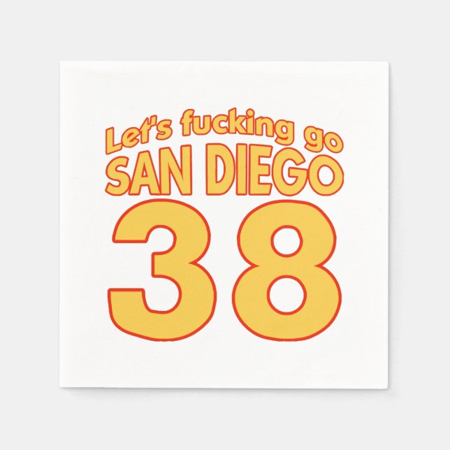 Guardanapo De Papel LFG San Diego  (Frente)