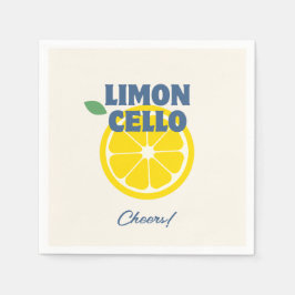 Guardanapo De Papel Licor Homemade Love Limoncello