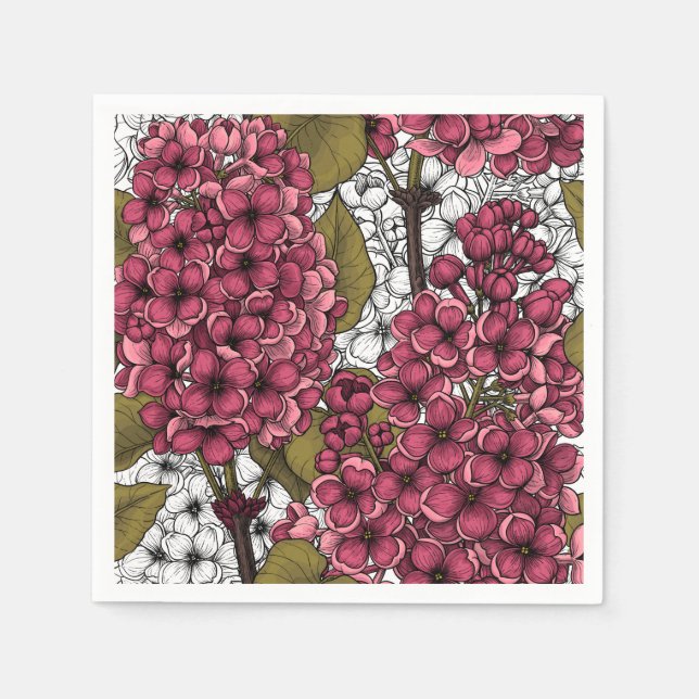 Guardanapo De Papel Lilac (Frente)