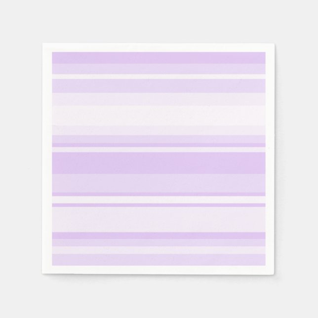 Guardanapo De Papel Lilac stripes (Frente)