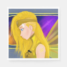 Guardanapo De Papel Lilin OC - Anjo ciborgue - Arte inspirada no Stars