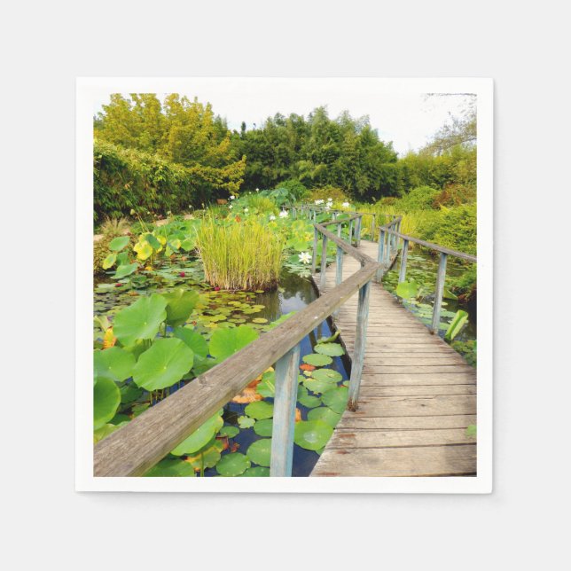 Guardanapo De Papel Lily Pond Paper Napkins (Frente)