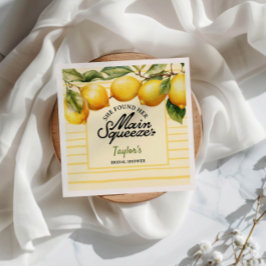 Guardanapo De Papel Limão chá de panela