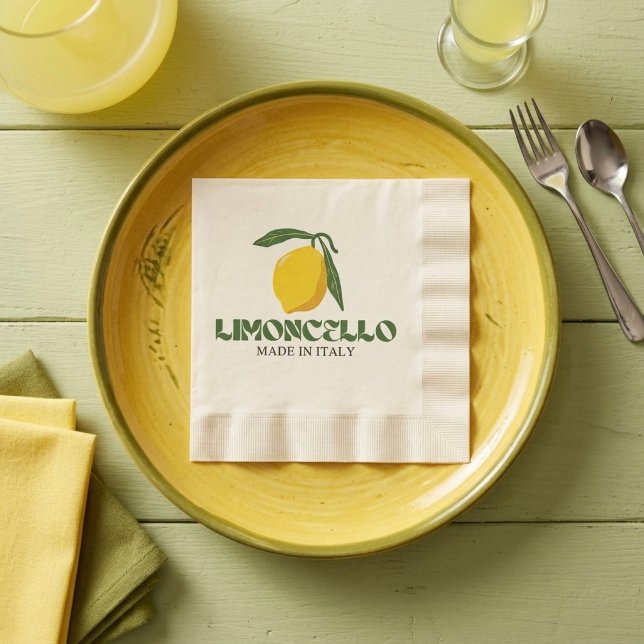 Guardanapo De Papel Limoncello (Criador carregado)
