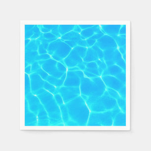 Guardanapo De Papel Limpar foto de água de Piscina azul