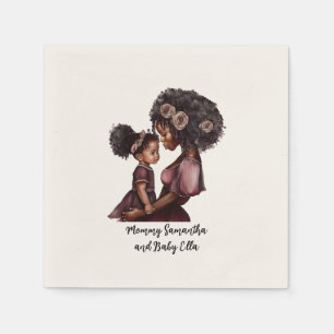 Guardanapo De Papel Linda mãe negra e filha (28)