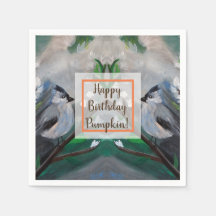 Linda pintura de Primavera de pássaro