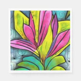 Guardanapo De Papel Linda planta