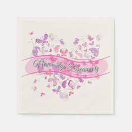 Guardanapo De Papel Lindas Borboletas