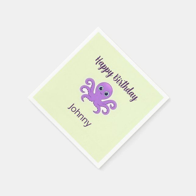 Guardanapo De Papel Lindo polvo roxo verde (Canto)