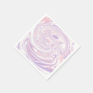 Guardanapo De Papel Linhas De Marcação Ligadas, Ligeiras E Rosa, Moder