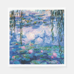 Guardanapo De Papel Lírios d'água de Claude Monet