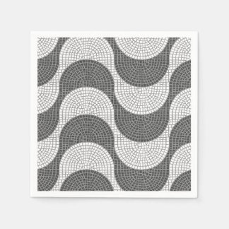 Guardanapo De Papel Lisboa Rossio - calçada em pedra de cobblestone po