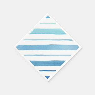 Guardanapo De Papel Listra azul