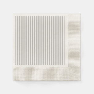 Guardanapo De Papel Listras do bastão de doces do Natal no branco e n