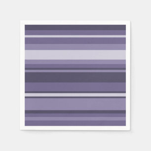 Guardanapo De Papel Listras do roxo da urze