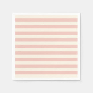 Guardanapo De Papel Listras Rosa Pastel Moderno Minimalista