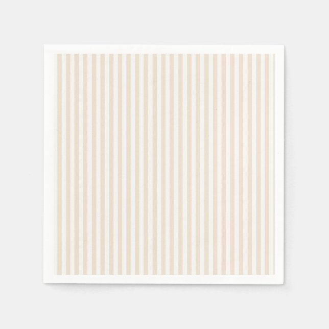 Guardanapo De Papel Listras Simples - Linho Macio (Frente)