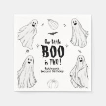 Little Boo Faz Dois no Halloween Aniversário de 2 