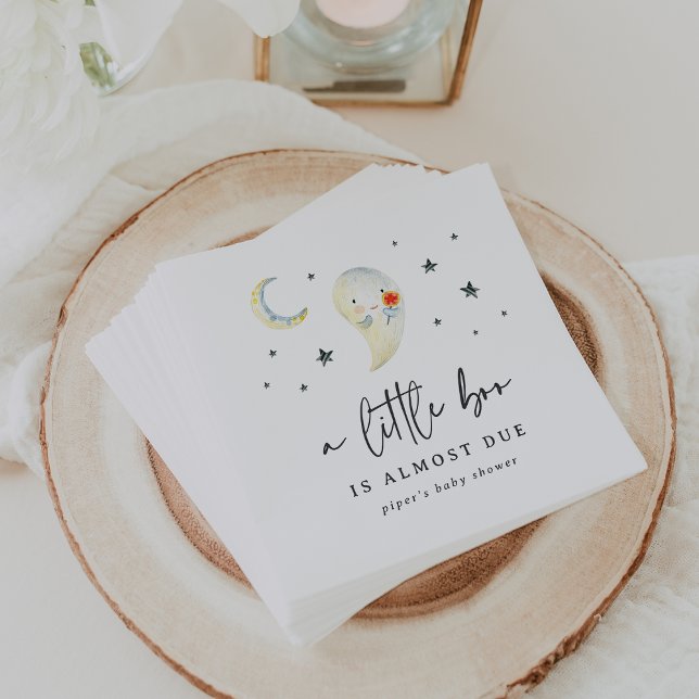 Guardanapo De Papel Little Boo Halloween Baby Shower (Criador carregado)