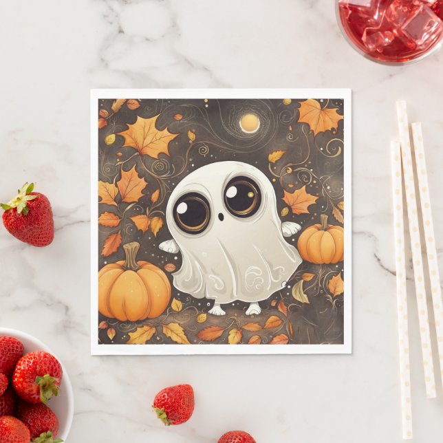 Guardanapo De Papel Little Halloween Ghost (Insitu)