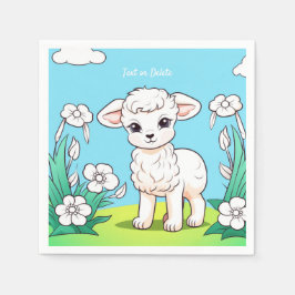 Guardanapo De Papel Little Lamb Napkins