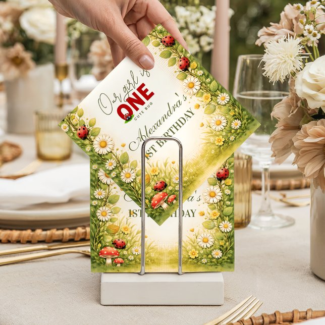 Guardanapo De Papel Little Meadow Lady Turns One (Criador carregado)