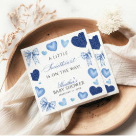 Guardanapo De Papel Little Sweetheart Valentines Day Baby Shower