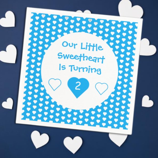 Guardanapo De Papel Little Swetheart Birthday (Criador carregado)