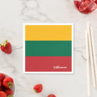 Lituânia Napkins, fãs de partidos/esportes lituano