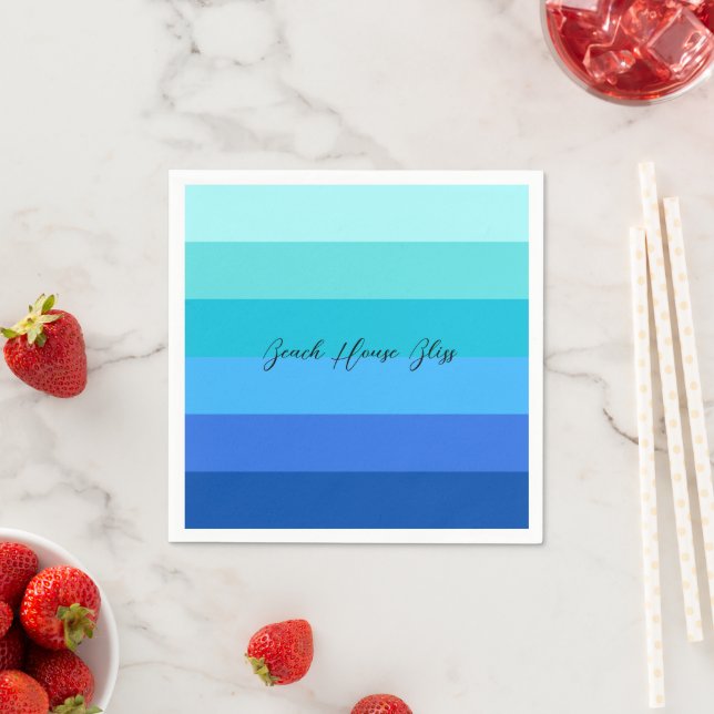 Guardanapo De Papel Livro Azul e Verde Oceânico (Insitu)