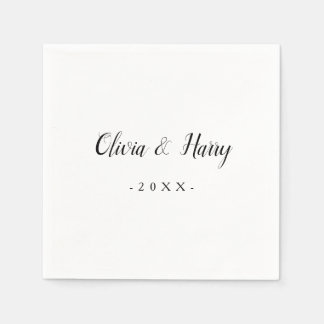 Guardanapo De Papel Livro Branco Chic Napkin