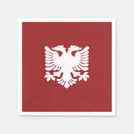 Guardanapo De Papel Livro Branco da Águia Albanesa Napkins