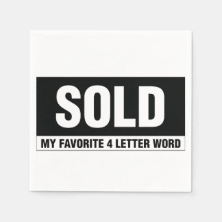 Guardanapo De Papel Livro Branco da Real Estate - Coquetel Napkins