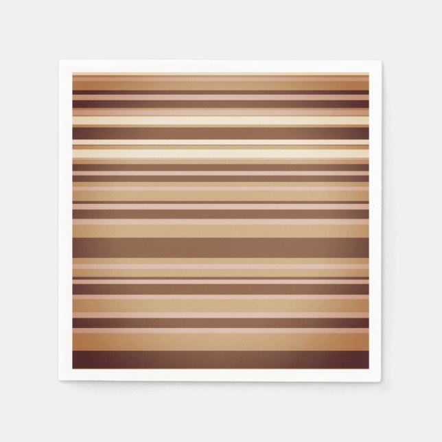 Guardanapo De Papel Livro Branco e Castanho Nápoles (Frente)