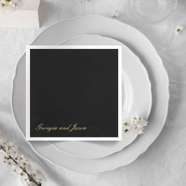 Guardanapo De Papel Livro de casamento do estilo luxuoso na moda