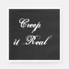 Guardanapo De Papel Livro de Halloween assustador