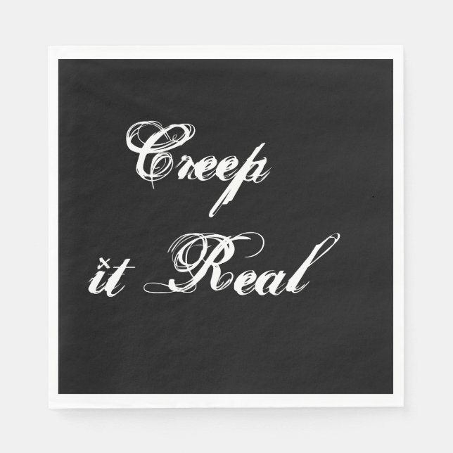 Guardanapo De Papel Livro de Halloween assustador (Frente)